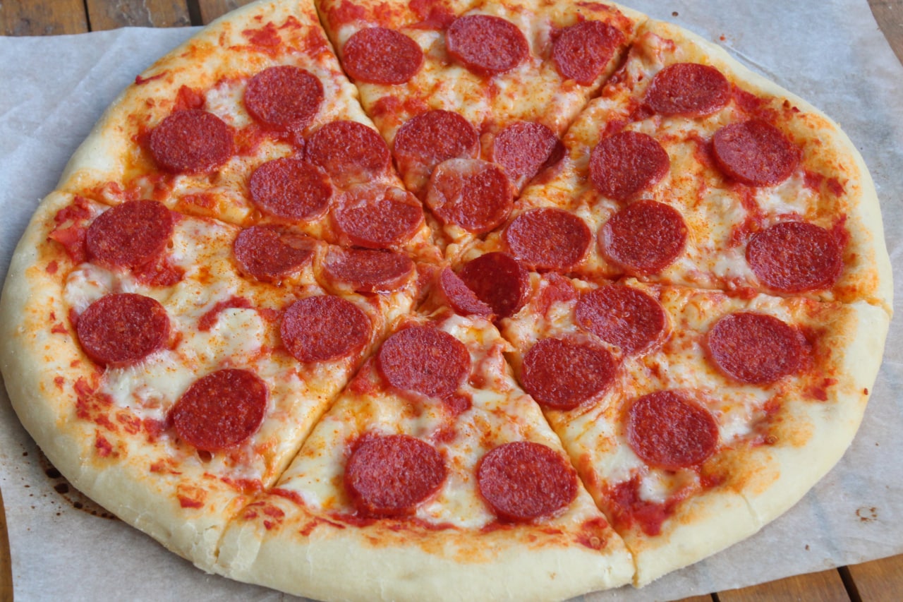 я хочу половину от четырех пицц пепперони хорошая пицца фото 92